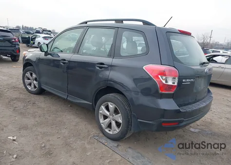 2015 Subaru Forester 2.5I z USA, uszkodzony, nr VIN JF2SJABC2FH416842